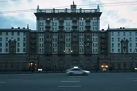 Das Gebäude am Nowinski-Boulevard