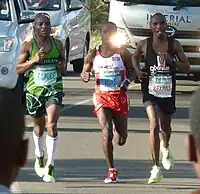 Johannes Kekana (rechts) – Platz&nbsp;siebzehn