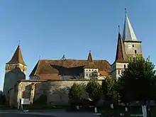 Die Kirchenburg von Meschen