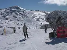 Skigebiet Blue Cow in den Snowy Mountains in New South Wales