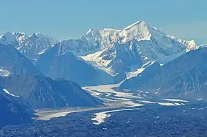 Eldridge-Gletscher, im Hintergrund der Mount Deception