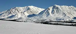 Westflanke der Talkeetna Mountains