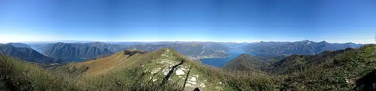 Panorama vom Gipfel