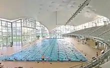 Pavillon der Olympia-Schwimmhalle München