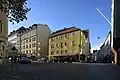 Kreuzung Ledererstraße und Hochbrückenstraße