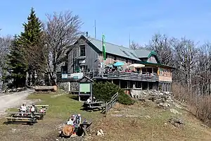 Westsüdwestansicht der Enzianhütte