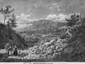 Muggendorf, Stahlstich (1834) von Conrad Wießner