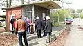 Hauptwache am Eingang zur Muna in der Wohlthöfener Straße