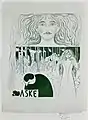 Asche I (1896), Lithografie, 50,0 × 43,0 cm, Munch-Museum Oslo