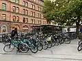 Radlstellplatz an der Landschaftstraße
