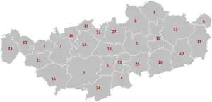 Gemeinden in der Provinz Wallonisch-Brabant