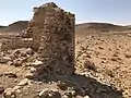 Blick von der Westfront des Südturms zum südlichen Ende der Clausura an der Hanghöhe