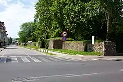 Römische Stadtmauer Mauer, Ljubljana