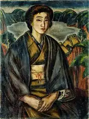 Frau am See, 1917