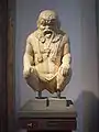 Römische Statue des Bes, aus einer römischen Villa nahe Colonna (Latium), 1. Jahrhundert