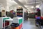 Museumsinterner Elektronik-Shop mit über 1&nbsp;Mio. Bauteilen