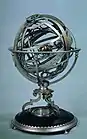 Kopernikanische Armillarsphäre von John Rowley, um 1700