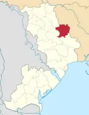 Rajon Mykolajiwka in der Ukraine