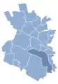 Lage des Stadtteils in der Stadt