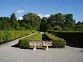 Der barocke Park des Schlosses (2011)