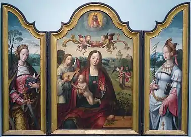Heinrick Creeft, Marienkrönung (um 1538)