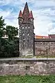 Mauerturm Rotes M
