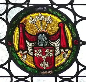 Wappenfenster in St. Lorenz