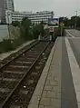 Gleis 1 mit Prellbock