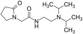 Strukturformel von Pramiracetam