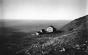 Hütte in den 1930er Jahre