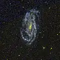 UV-Aufnahme mit GALEX