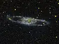 Ultraviolet-Aufnahme von NGC 5792 mithilfe von GALEX