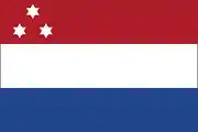Rangflagge des Vizeadmirals oder Generalleutnants