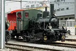 Dampflokomotive E&nbsp;3/3 Nr.&nbsp;456 des Vereins Historische Seethalbahn,ex NOB