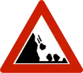 Steinschlag, links