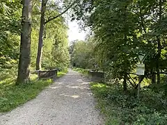 westl. Zugang am Rahmer Bach Nähe Katharinenkloster