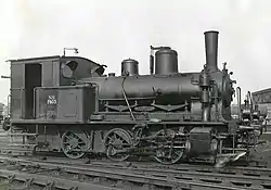 Dampflokomotive NS 7803, ehemalige E 3/3 der SBB, ex SCB.