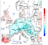Charakteristische Eisheilige im Zentraleuropa Temperaturanomalie (Abweichung vom langjährigen Mittel) 11.–17.&nbsp;Mai:﻿bis 5&nbsp;°C zu kalt (Höhenlagen der Alpen und mittlerer Donauraum)