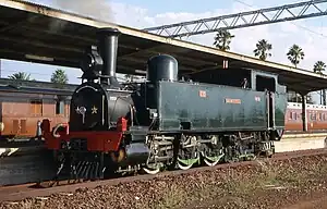NZASM 46 Tonner Nr. 230 Jan Wintervogel in Witbank, Transvaal, April 1993