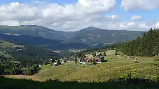Fernblick auf Brunnbergund Schneekoppe …3)