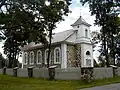 Nagļi (Bezirk Rezekne) Kirche St. Johannes der Täufer, erbaut 1862