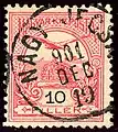 Nagy Jecsa Entwertung 1901, Ungarn
