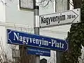 Nagyvenyim-Platz in Altomünster