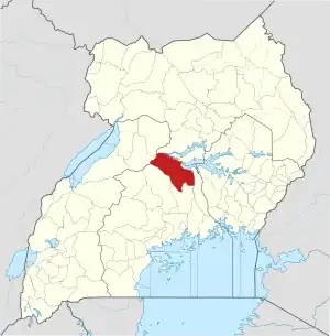 Lage von Nakasongola