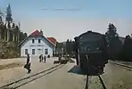 Salonwagen mit Panoramafenster der BHStB
