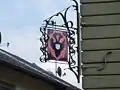 Nasenschild an der Alten Post