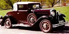 Nash Six Series 481 mit Doppelzündung, Cabriolet (1930)