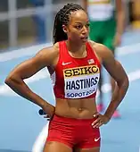 Natasha Hastings – Platz sieben im ersten Semifinale und nicht im&nbsp;Finale