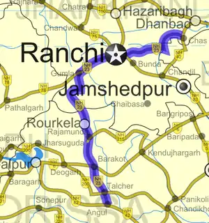 Verlauf der NH23