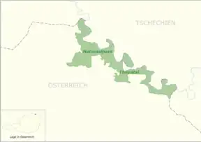Karte des Nationalparks